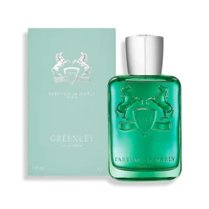 Greenley EDP 125ml de Parfums de Marly frasco verde con su caja