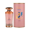 Mayar EDP 100ml de Lattafa frasco rosado con su caja