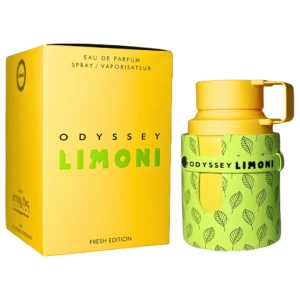 Odyssey Limoni Fresh EDP 100ml de Armaf frasco verde con su caja
