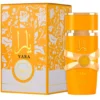 Yara Tous EDP 100ml Lattafa frasco naranja con su caja