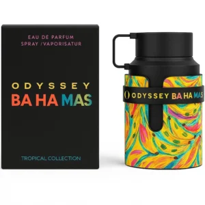 Odyssey Bahamas EDP 100ml de Armaf frasco negro con su caja